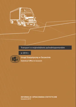Powiększ obraz: Transport  w  województwie  zachodniopomorskim  w  2014  r.