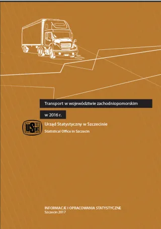 Powiększ obraz: Transport  w  województwie  zachodniopomorskim  w  2016  r.