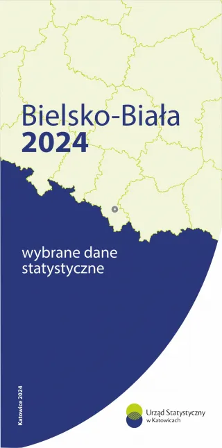 Powiększ obraz: Bielsko-Biała  2024  –  wybrane  dane  statystyczne-  1  strona