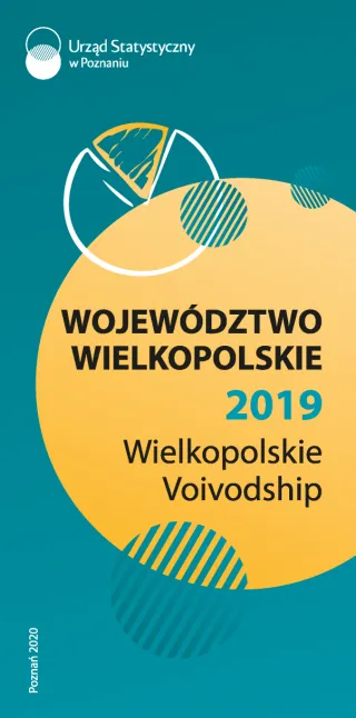 Powiększ obraz: Okładka folderu Województwo wielkopolskie 2019