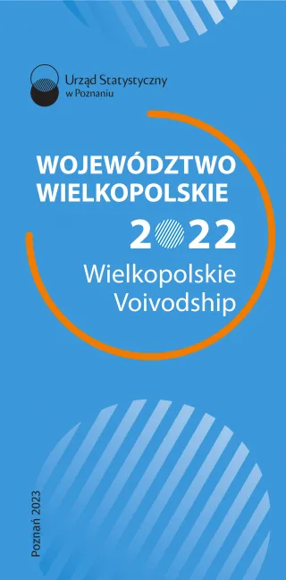 Powiększ obraz: Okładka folderu Województwo wielkopolskie 2022