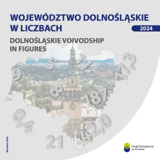 Powiększ obraz: Okładka  foldera  Województwo  Dolnośląskie  w  liczbach  2022
