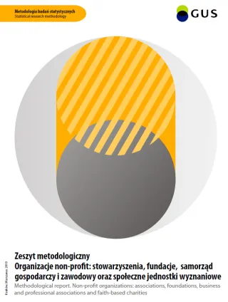 Powiększ obraz: Okładka publikacji pt. Zeszyt metodologiczny - Organizacje non-profit