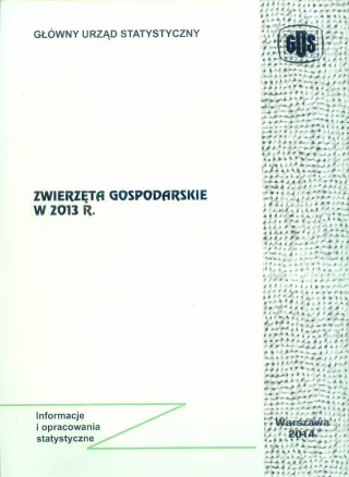 Powiększ obraz: Zwierzęta  gospodarskie  w  2013  r.