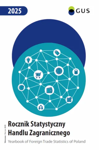 Powiększ obraz: Okładka publikacji Rocznik Statystyczny Handlu Zagranicznego 2025