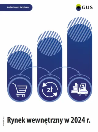 Powiększ obraz: Okładka publikacji Rynek wewnętrzny w 2024 r.