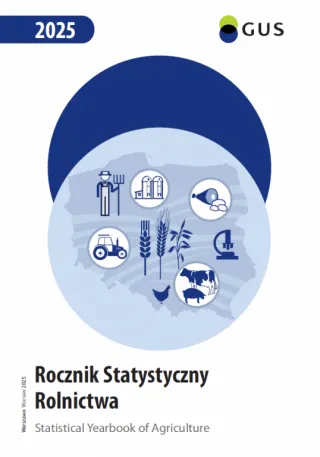 Powiększ obraz: Okładka publikacji Rocznik Statystyczny Rolnictwa 2025
