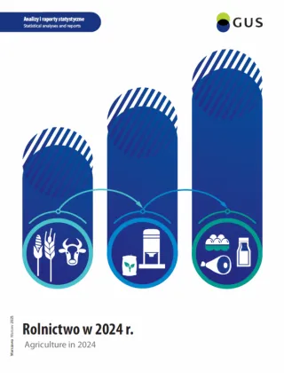 Powiększ obraz: okładka do publikacji "Rolnictwo w 2024 r."