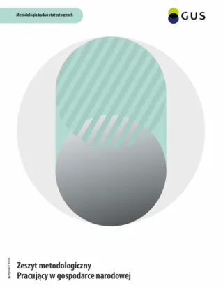 Powiększ obraz: Cover of the publication Methodological report Employment in the national economy