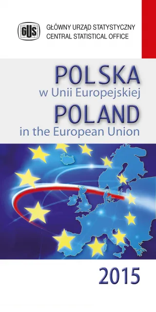 Powiększ obraz: Okładka Polska w Unii Europejskiej 2015