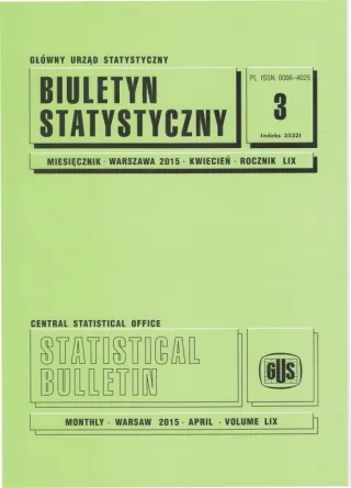 Powiększ obraz: okładka publikacji Biuletyn Statystyczny nr 3_2015