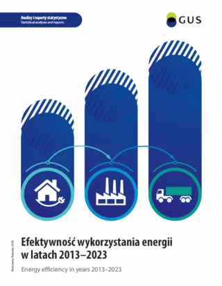 Powiększ obraz: okładka publikacji Efektywność wykorzystania energii w latach 2013-2023