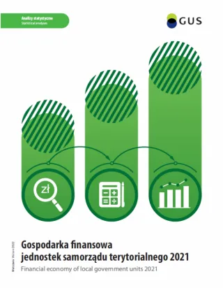 Powiększ obraz: okładka publikacji Gospodarka finansowa jednostek samorządu terytorialnego 2021