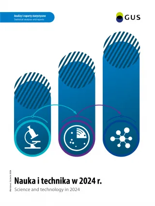 Powiększ obraz: Okładka publikacji Nauka i Technika w 2024 r.