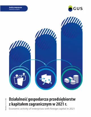 Powiększ obraz: Działalność gospodarcza przedsiębiorstw z kapitałem zagranicznym w 2021 roku.