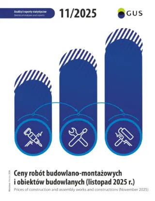 Powiększ obraz: Ceny robót budowlano-montażowych i obiektów budowlanych (listopad 2025 r.)