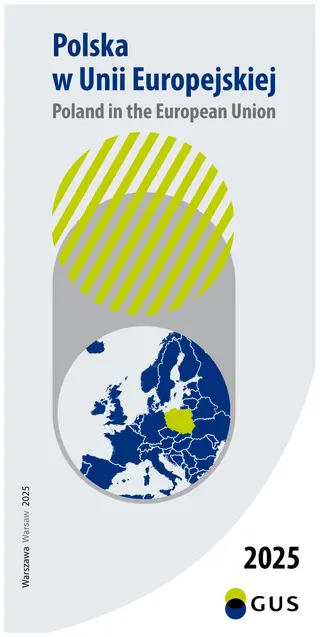 Powiększ obraz: Okładka foledra Polska w Unii Europejskiej 2025