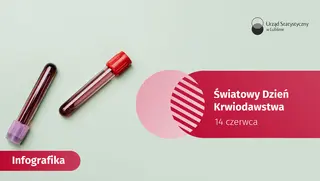 Powiększ obraz: Światowy Dzień Krwiodawstwa - 14 czerwca 2025 r. (infografika)
