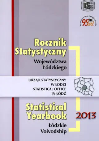Powiększ obraz: Rocznik Statystyczny Województwa Łódzkiego 2013