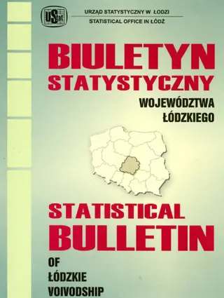Powiększ obraz: Biuletyn Statystyczny Województwa Łódzkiego III kwartał 2014