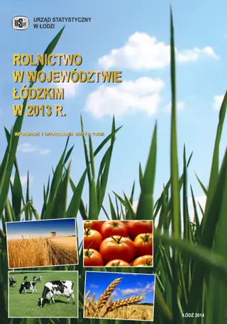 Powiększ obraz: Rolnictwo  w  województwie  łódzkim  w  2013  r.
