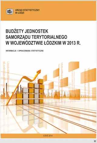 Powiększ obraz: Budżety jednostek samorządu terytorialnego w województwie łódzkim w 2013 r.
