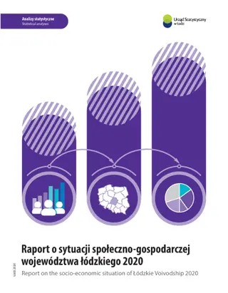 Powiększ obraz: Report  on  the  socio-economic  situation  of  Łódzkie  voivodship  2020