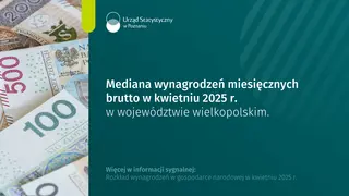 Powiększ obraz: Slider Mediana wynagrodzeń miesięcznych brutto w województwie wielkopolskim w kwietniu 2025 r.