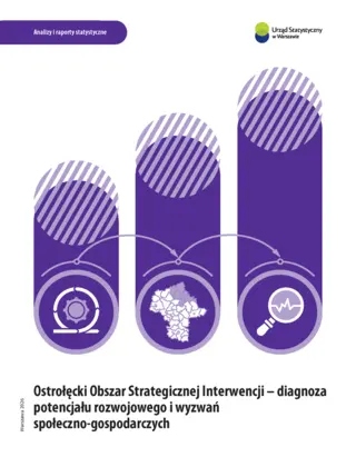 Powiększ obraz: Ostrołęcki Obszar Strategicznej Interwencji – diagnoza potencjału rozwojowego i wyzwań społeczno-gospodarczych, okładka