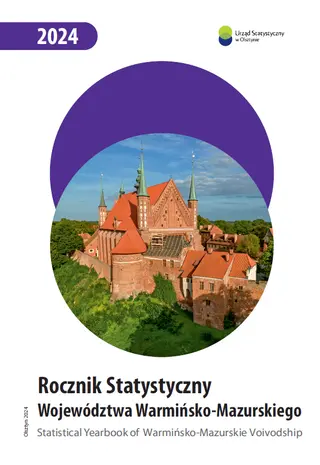 Powiększ obraz: Okładka Publikacji pt. Rocznik Statystyczny Województwa Warmińsko-Mazurskiego 2024