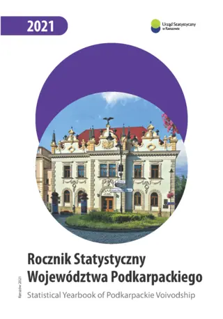 Powiększ obraz: Okładka publikacji Rocznik Statystyczny Województwa Podkarpackiego 2021