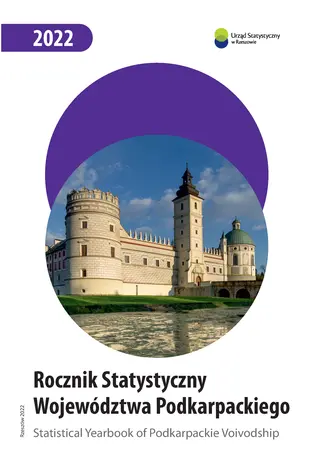 Powiększ obraz: Okładka publikacji Rocznik Statystyczny Województwa Podkarpackiego 2022 
