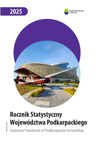 Powiększ obraz: Okładka opracowania Rocznik Statystyczny Województwa Podkarpackiego 2025