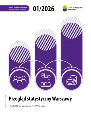 Powiększ obraz: Przegląd Statystyczny Warszaw. - okładka