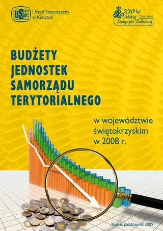 Powiększ obraz: okładka Budżety JST świętokrzyskie 2008