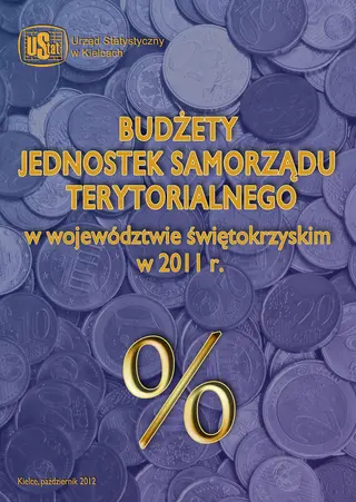 Powiększ obraz: okładka Budżety JST świętokrzyskie 2011