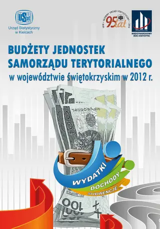 Powiększ obraz: okładka Budżety JST świętokrzyskie 2012