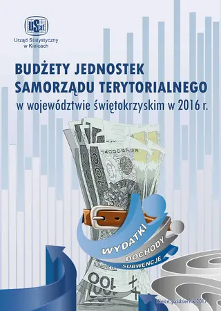 Powiększ obraz: okładka publikacji Budżety JST świętokrzyskie 2016