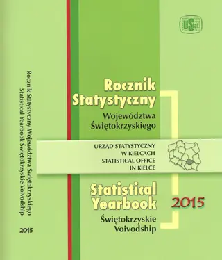 Powiększ obraz: okładka publikacji Rocznik Statystyczny Województwa Świętokrzyskiego 2015