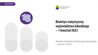 Powiększ obraz: Biuletyn statystyczny województwa lubuskiego 1 kwartał 2023 r.