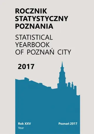 Powiększ obraz: Cover of The Statistical Yearbook of Poznan City 2017