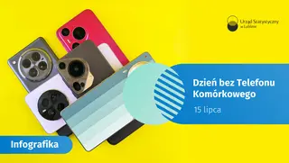 Powiększ obraz: Dzień bez Telefonu Komórkowego - 15 lipca 2025 r. (infografika)