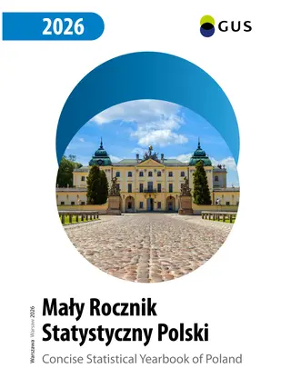 Powiększ obraz: Cover of the publication Concise Statistical Yearbook of Poland 2026