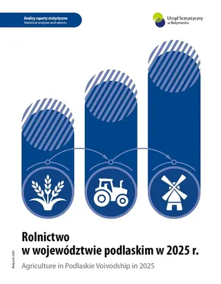 Powiększ obraz: Publication cover Agriculture in Podlaskie voivodship in 2025