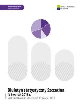Powiększ obraz: okładka - Biuletyn statystyczny Szczecina - 4 kwartał 2018