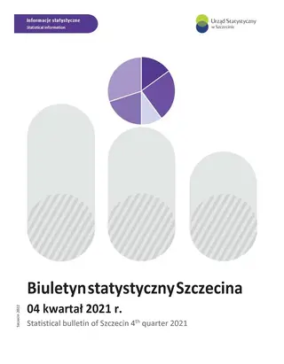 Powiększ obraz: okładka - Biuletyn statystyczny Szczecina - 4 kwartał 2021