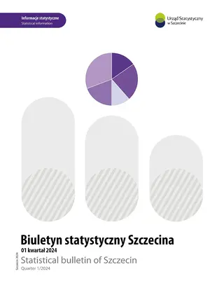 Powiększ obraz: cover - Statistical bulletin of Szczecin - quarter 1/2024