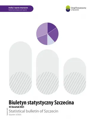 Powiększ obraz: cover - Statistical bulletin of Szczecin - 3 quarter 2025