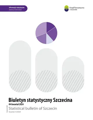 Powiększ obraz: cover - Statistical bulletin of Szczecin - quarter 4/2024