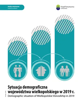 Powiększ obraz: Cover of Demographic situation of Wielkopolskie Voivodship in 2019